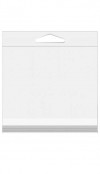Headerbags 31.6x33cm Reclosable and Crystal Clear (100 pieces) [HB1213]