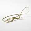 Decorative Loops Metallic Gold 20cm (50 pieces) [8MG]