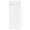 Grip Seal Bags with Hang hole 15x30.5cm Crystal Clear PP 50 micron (100 pieces) [ZR612]
