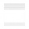 Grip Seal Bags with Write-on-Panel 12.5x12.5cm PE 50 micron (100 pieces) [2WE55]