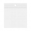 Grip Seal Bags with Hang hole 5x5cm PE 50 micron (100 pieces) [2PR22]