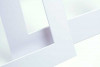 Mount Board White 19.4x29.5cm Window - Outer size 30.5x40.6cm (10 pieces) [MS20211]