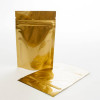 Stand Up Pouches Gold 23x12x34.5cm | 907 grams (100 pieces) [ZBGM6G]