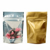 Stand Up Pouches Transparent/Gold 13x7x20.5cm | 113 grams (100 pieces) [ZBGG3]