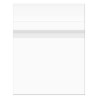Plastic Bags 31.6x33cm Transparent Peel and Seal (100 pieces) [B1213PC]