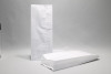 Paper Bags White 14x6x35cm with side gusset | Content 2kg Cellulose 35grs (100 pieces) [PAV1415]