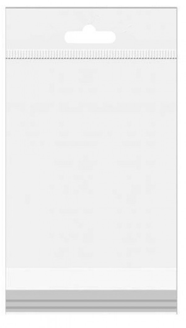 Headerbags 8x12cm Reclosable and Crystal Clear (100 pieces) [HB812]