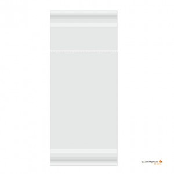 Insertable Header Flap Seal Bags 9.7 x 13.2cm (100 Pieces) [IHB3X5]