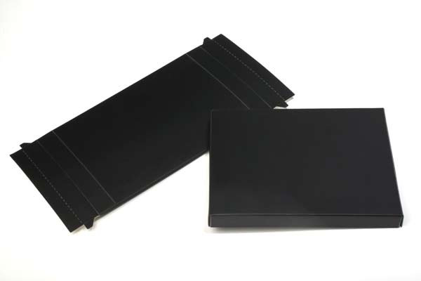 Kraft Gift Boxes Matt Black 12.4x1.6x17.1cm (25 pieces) [BK2]