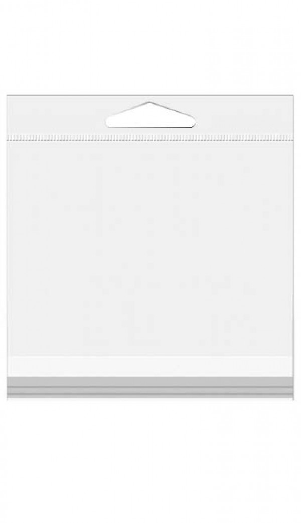 Headerbags 31.6x33cm Reclosable and Crystal Clear (100 pieces) [HB1213]