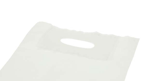 Plastic Carrier Bags Frost 50.8x10.2x50.8cm 55 micron (50 pieces) [H2020FT1]