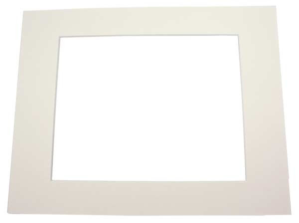 Mount Board Cream 31.8x47cm Window - Outer size 45.7x61cm Conservation Quality (25 pieces) [MS30036]