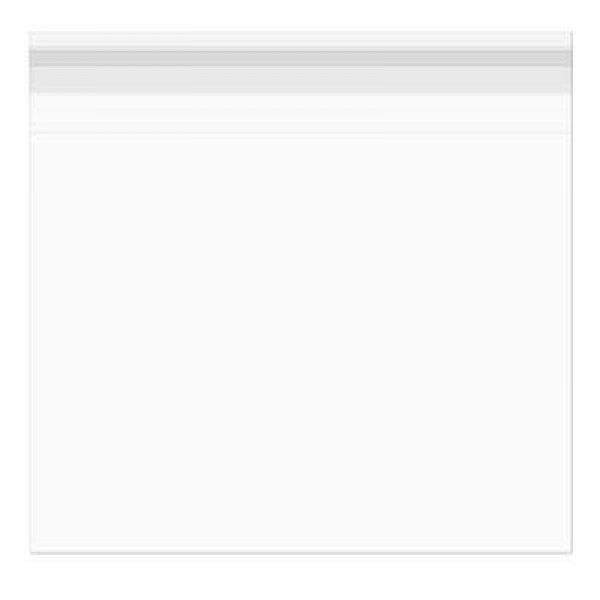 Plastic Bags 31.6x33cm Transparent Peel and Seal (100 pieces) [B1213]