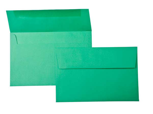Envelopes Christmas Green 13x9.2cm Astrobright (50 pieces) [E5312]