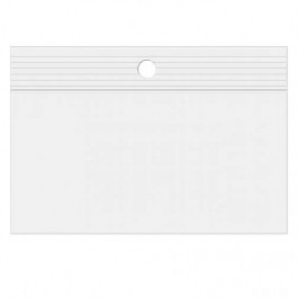 Grip Seal Bags with Hang hole 7.5x5cm Crystal Clear PP 50 micron (100 pieces) [ZR32]