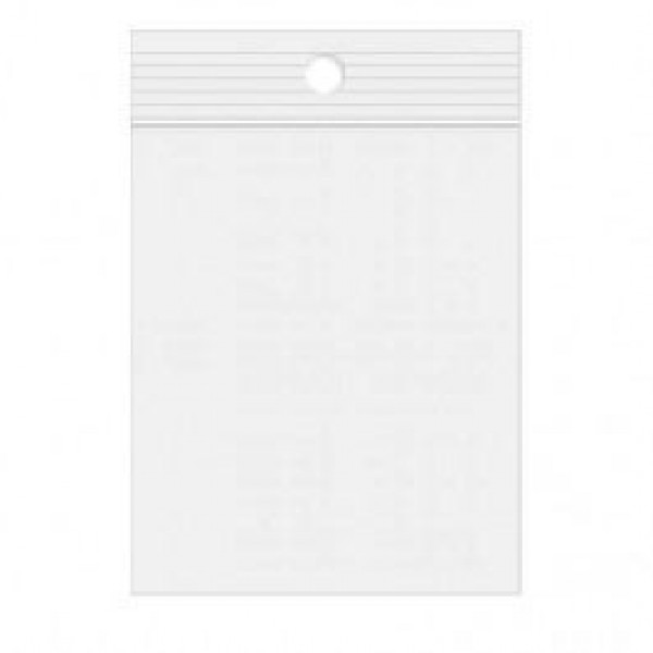 Grip Seal Bags 5x7.5cm PE 100 micron (100 pieces) [4PR23]