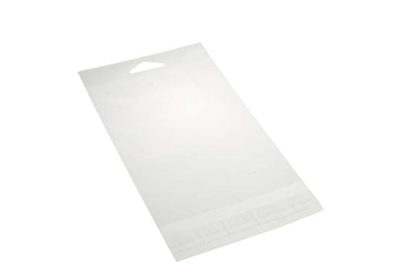 Headerbags 13.8x17.8cm Reclosable and Crystal Clear (100 pieces) [HB6B3]