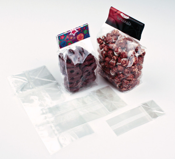 Block Bottom Bags Super Clear 10.2x7.6x25.4cm (100 pieces) [FGCC5]