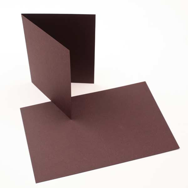 Cards Brown 14x10.8cm (50 pieces) [PC212]