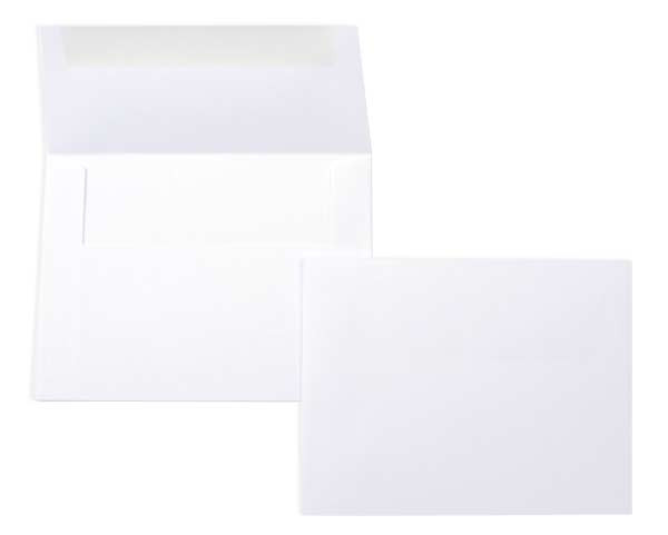 Envelopes bright White 13x9.2cm (50 pieces) [E5301]
