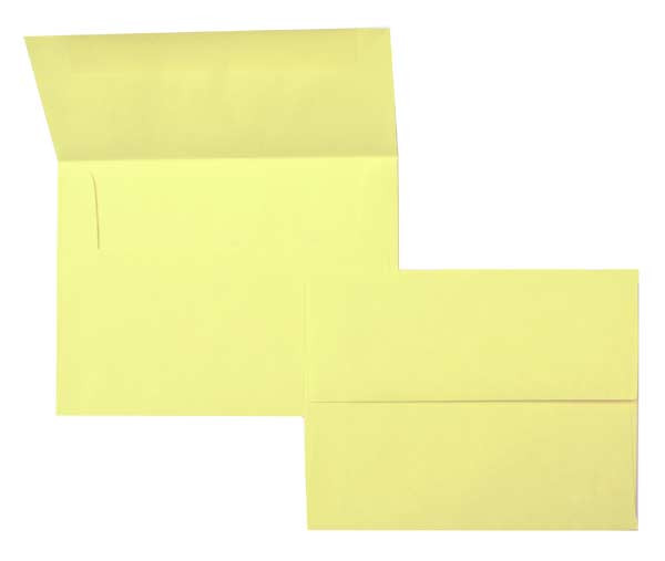 Envelopes Lemon Yellow 16.5x12.1cm Astrobright (50 pieces) [E5118]