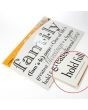 Plastic Bags 31.6x46.4cm Transparent Peel and Seal (100 pieces) [B1218]