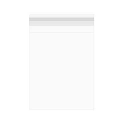 Plastic Bags 7.5x9.5cm Transparent Peel and Seal (100 pieces) [B2XL]