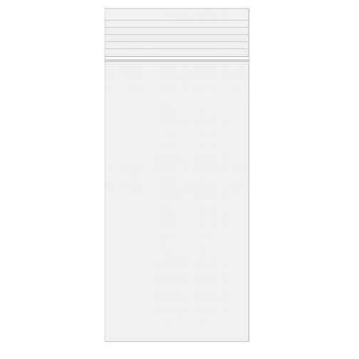 Grip Seal Bags 7.5x20.5cm PE 50 micron (100 pieces) [2PE38]