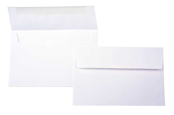 Envelopes White 18.4x13.3cm (50 pieces) [E5002]