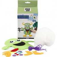 Funny Friends, size 21.5x18 cm, 1 set, green [HOB-100712]