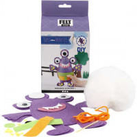 Funny Friends, size 24x21 cm, 1 set, purple [HOB-100713]