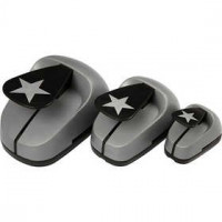 Craft Punch Set, size 25+49+75 mm, max 240 g, 3 pcs [HOB-11288]