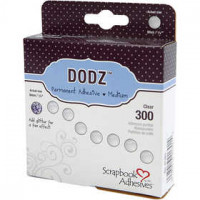 Dodz Adhesive Dots, D: 8 mm, thickness 0.5 mm, 300 pcs [HOB-11567]