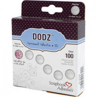 Dodz Adhesive Dots 3D, D: 12 mm, thickness 2 mm, 100 pcs [HOB-11568]
