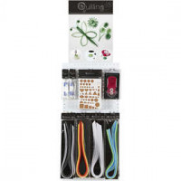 Paper Quilling Set, 52 sales units, asstd. colours [HOB-11718]
