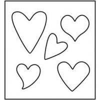 Steel Ruled Die, size 14x15.25 cm, thickness 15 mm, 1 pc [HOB-117493]