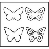 Steel Ruled Die, size 14x15.25 cm, thickness 15 mm, 1 pc [HOB-117497]