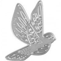 Die Cut and Embossing Folder, size 5.6x6 cm, 1 pc [HOB-11788]