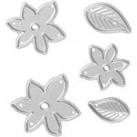 Die Cut and Embossing Folder, size 2-5x1.2-5 cm, 1 pc [HOB-11791]