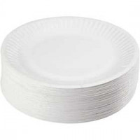 Paper Plates, D: 15 cm, 100 pcs [HOB-13202]