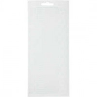 Stickers, sheet 10x23 cm, 1 sheet, white [HOB-170027]