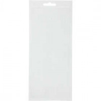 Stickers, sheet 10x23 cm, 1 sheet, white [HOB-170049]