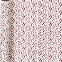 Wrapping paper, W: 57 cm, 80 g, 150 m, white, red [HOB-19012]