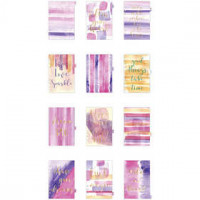 Index divider, A5 150x210 mm, 1 pc, purple, gold, rose [HOB-192655]