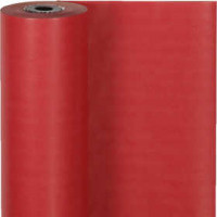 Wrapping Paper, W: 50 cm, 60 g, 100 m, red [HOB-20281]