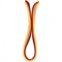 Quilling Paper Strips, W: 5 mm, L: 78 cm, 100 pcs, asstd. colours [HOB-20795]