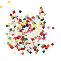 Card Mosaics, size 10x10 mm, 180 g, asstd colours [HOB-21010]