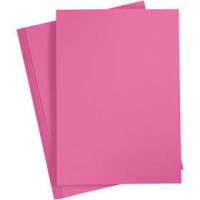 Card, A4 210x297 mm, 180 g, 20 sheets, pink [HOB-211046]