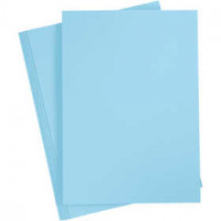 Card, A4 210x297 mm, 180 g, 20 sheets, sky blue [HOB-211056]