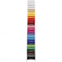 Coloured Card, A4 210x297 mm, 180 g, 120x20 sheets, asstd. colours [HOB-21416]